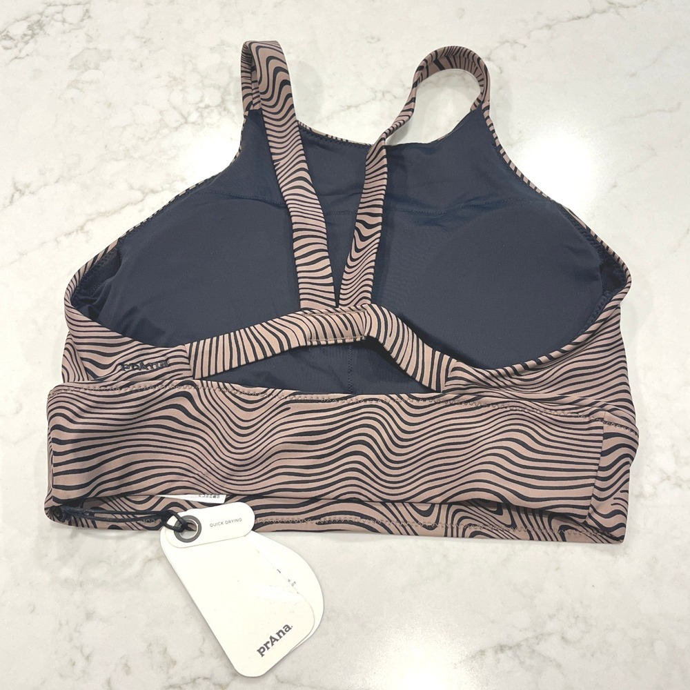 Prana NEW Bikini High Neck Top High Rise Bottom Womens XS Beach Swimsuit - Picture 6 of 13